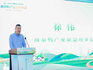 南京鴨產業發展大會順利召開 桂花鴨應邀出席并獲“最美鴨王”稱號