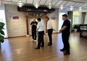 香河正大有限公司總裁阮德軍一行親臨桂花鴨考察交流