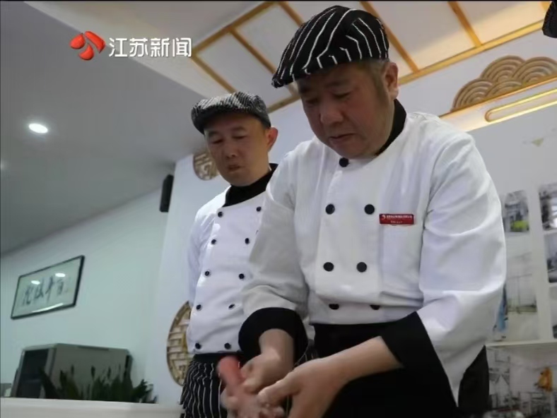 桂花鴨登上江蘇新聞頻道《晚霞》欄目